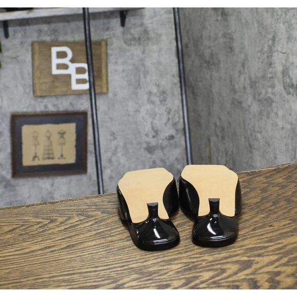 NEW Steve Madden Womens Meme Heeled Sandal MEME02S1 Black Leather 7M - Picture 9 of 11